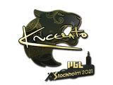 Artwork for Sticker | KSCERATO (Gold) | Stockholm 2021