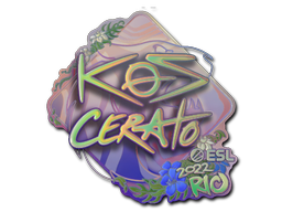 Sticker | KSCERATO | Rio 2022