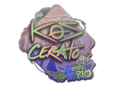 Artwork for Sticker | KSCERATO (Holo) | Rio 2022