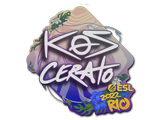 Artwork for Sticker | KSCERATO | Rio 2022