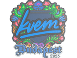 Artwork for Sticker | Kvem (Embroidered) | Budapest 2025