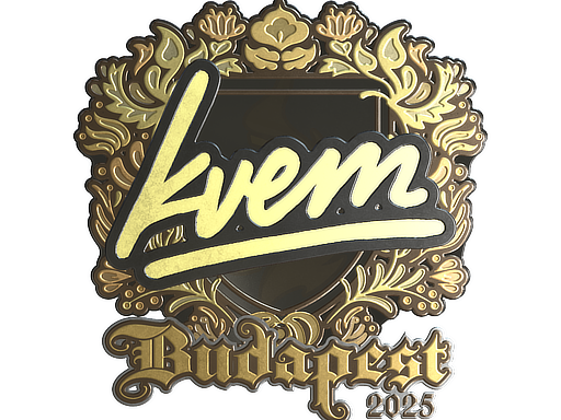 Sticker | Kvem (Gold) | Budapest 2025