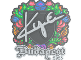 Artwork for Sticker | kye (Embroidered) | Budapest 2025