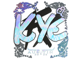 Artwork for Sticker | kye (Holo) | Austin 2025