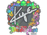 Artwork for Sticker | kye (Holo) | Budapest 2025