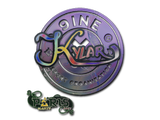 Artwork for Sticker | Kylar (Holo) | Paris 2023