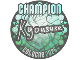 Artwork for Sticker | kyousuke (Champion) | Cologne 2026