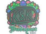 Artwork for Sticker | kyousuke (Embroidered) | Budapest 2025