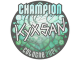 Artwork for Sticker | kyxsan (Champion) | Cologne 2026