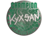 Artwork for Sticker | kyxsan (Foil, Champion) | Cologne 2026