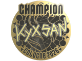 Artwork for Sticker | kyxsan (Gold, Champion) | Cologne 2026