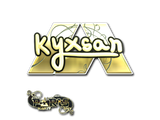 Artwork for Sticker | kyxsan (Gold) | Paris 2023