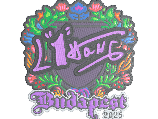 Sticker | L1haNg (Embroidered) | Budapest 2025