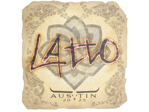 Sticker | latto | Austin 2025