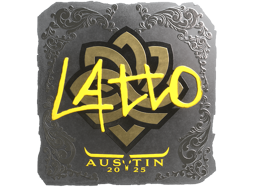 Sticker | latto (Foil) | Austin 2025