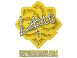 Artwork for Sticker | latto (Glitter) | Copenhagen 2024
