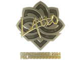 Artwork for Sticker | latto (Gold) | Copenhagen 2024