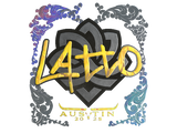 Artwork for Sticker | latto (Holo) | Austin 2025