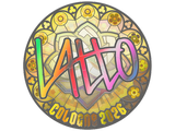 Artwork for Sticker | latto (Holo) | Cologne 2026