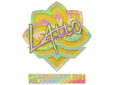 Artwork for Sticker | latto (Holo) | Copenhagen 2024