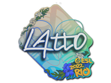 Artwork for Sticker | latto | Rio 2022