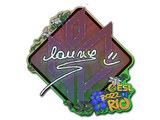 Artwork for Sticker | lauNX (Glitter) | Rio 2022