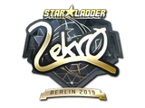 Artwork for Sticker | Lekr0 (Gold) | Berlin 2019