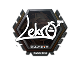 Artwork for Sticker | Lekr0 | London 2018