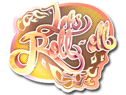 Sticker | Let's Roll-oll