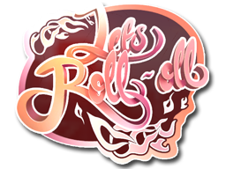 Sticker | Let's Roll-oll