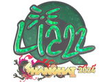 Artwork for Sticker | Liazz (Glitter) | Shanghai 2024