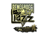 Artwork for Sticker | Liazz (Gold) | Antwerp 2022