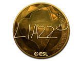 Artwork for Sticker | Liazz (Gold) | Katowice 2019