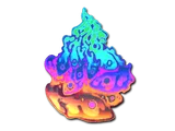 Artwork for Sticker | Liquid Fire (Holo)