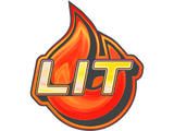 Artwork for Sticker | Lit (Holo)