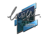 Sticker | LoveYY | Boston 2018