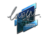 Artwork for Sticker | LoveYY (Foil) | Boston 2018