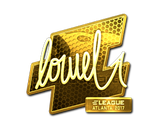 Artwork for Sticker | loWel (Gold) | Atlanta 2017
