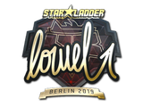 Artwork for Sticker | loWel (Gold) | Berlin 2019