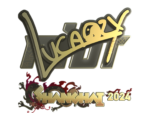 Sticker | Lucaozy (Gold) | Shanghai 2024