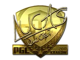 Sticker | LUCAS1 (Gold) | Krakow 2017