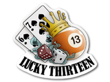 Artwork for Sticker | Lucky 13