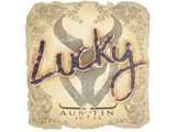 Artwork for Sticker | Lucky | Austin 2025
