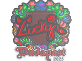 Artwork for Sticker | Lucky (Embroidered) | Budapest 2025