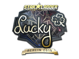 Artwork for Sticker | Lucky (Gold) | Berlin 2019