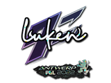 Artwork for Sticker | luken (Glitter) | Antwerp 2022