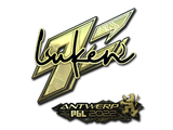 Artwork for Sticker | luken (Gold) | Antwerp 2022