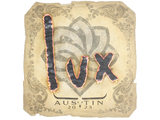 Artwork for Sticker | lux | Austin 2025