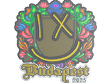 Artwork for Sticker | lux (Embroidered) | Budapest 2025