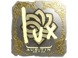 Artwork for Sticker | lux (Gold) | Austin 2025